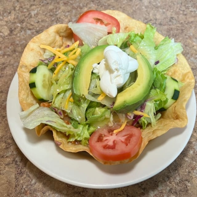 Chicken Tostada.