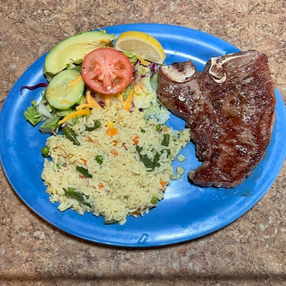 T-Bone Steak.
