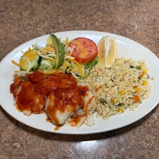 Pescado a La Veracruzana