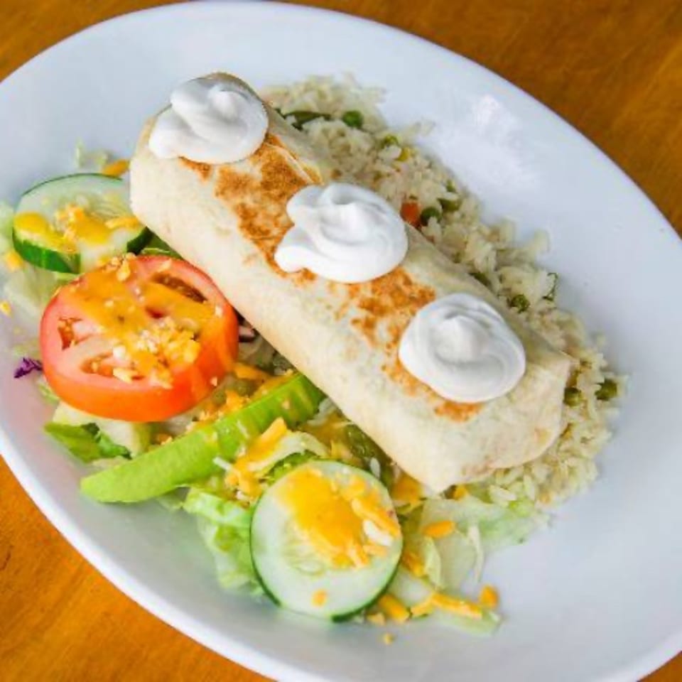 Grilled Steak Chimichanga.