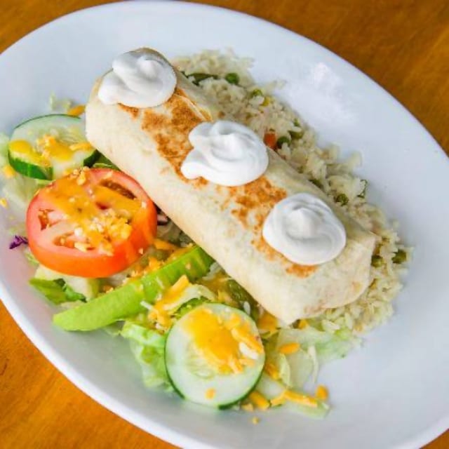 Grilled Steak Chimichanga.