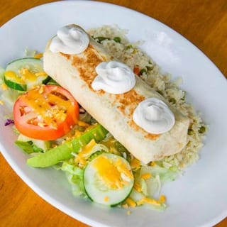 Grilled Chicken Chimichanga