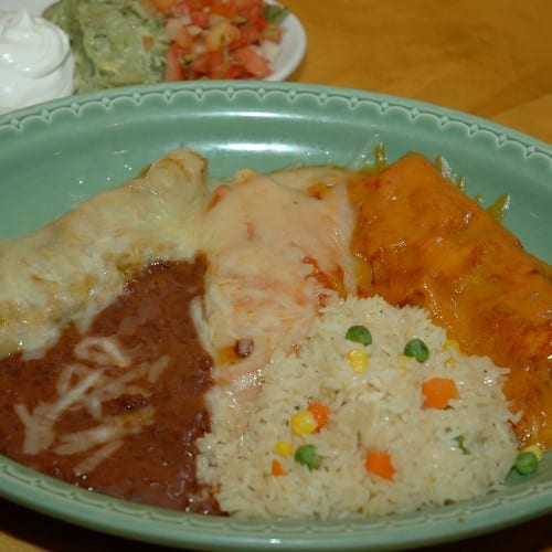 Trios Enchiladas.